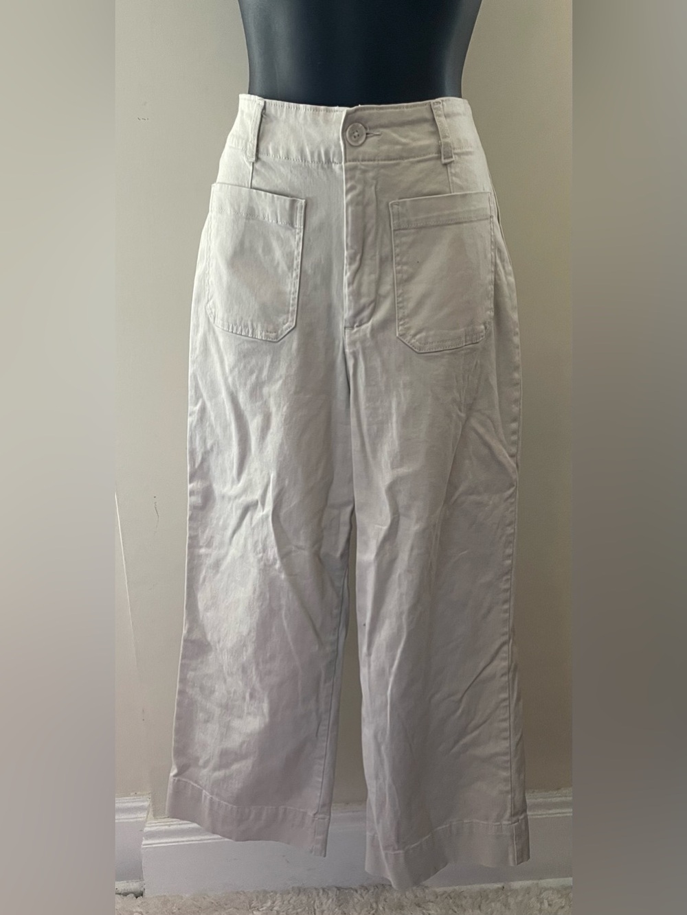 Bagatelle Light Beige High Waisted Pants Size 10 - Picture 1 of 14